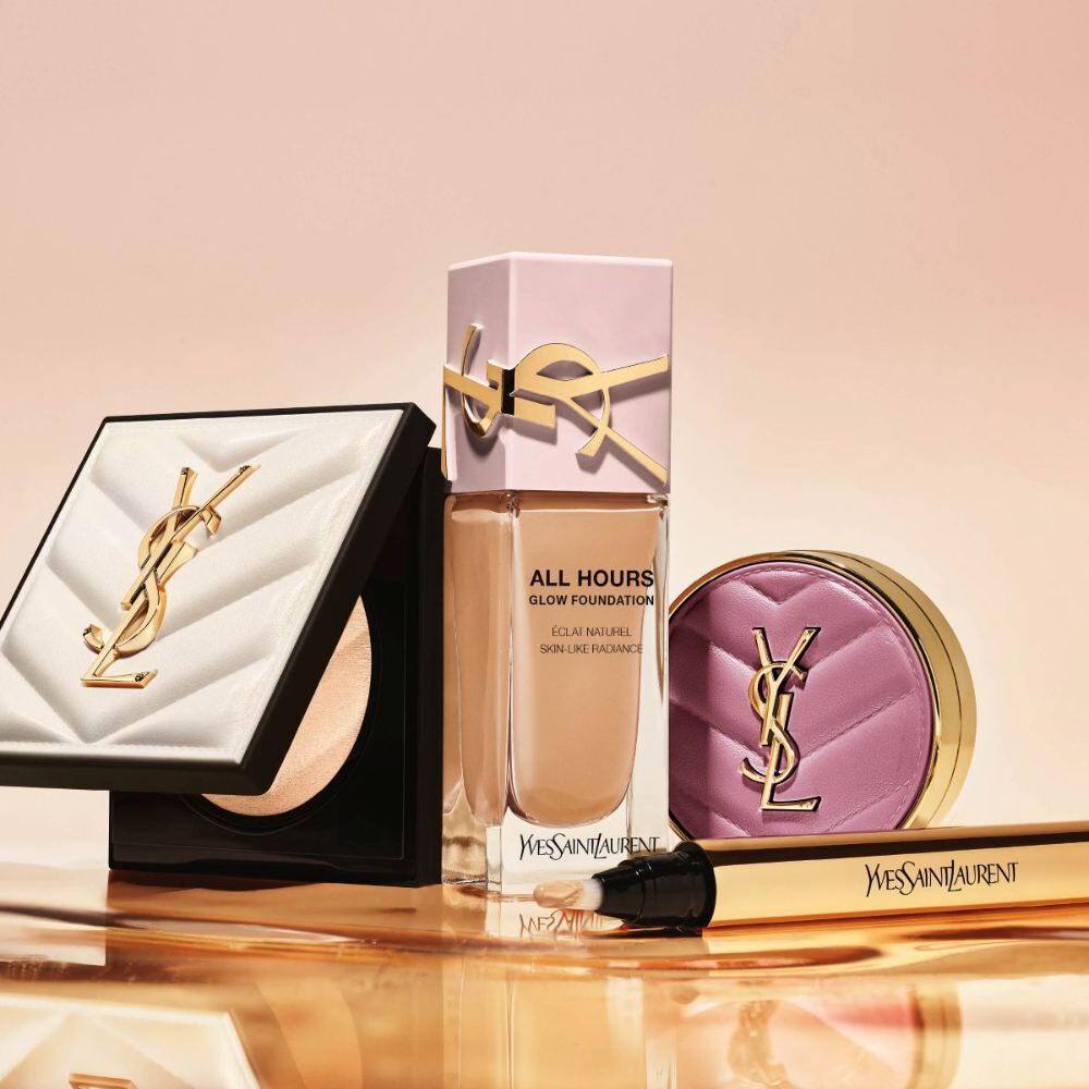 YSL-teintproducten in nude- en rozetinten