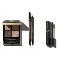 YSL oogmake-upproducten op een witte achtergrond
