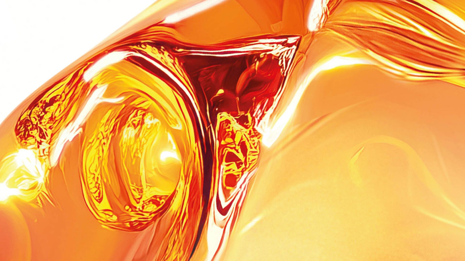 Gouden ectoine vloeibare textuur